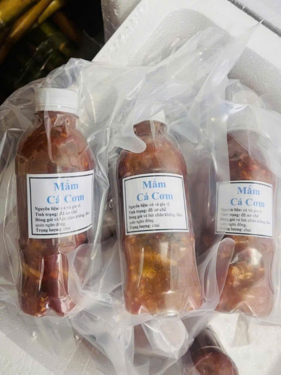  Mắm cá cơm hũ nhỏ miền tây* 