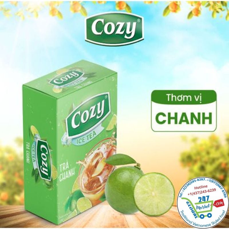  Trà chanh cozy. 