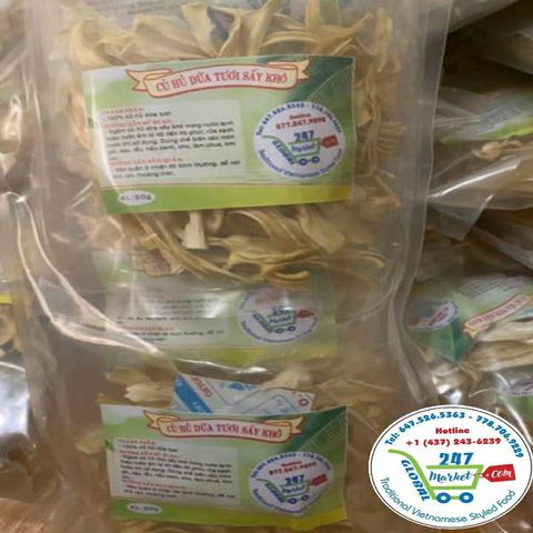  Củ hủ dừa khô* 