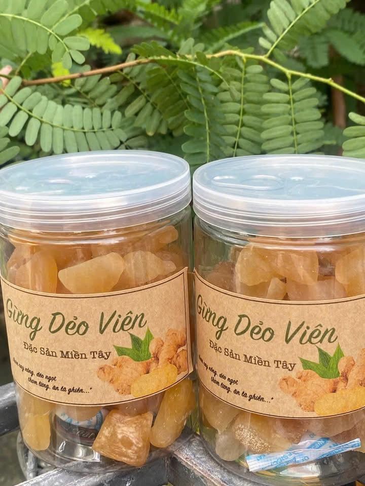  Mứt Gừng Viên 