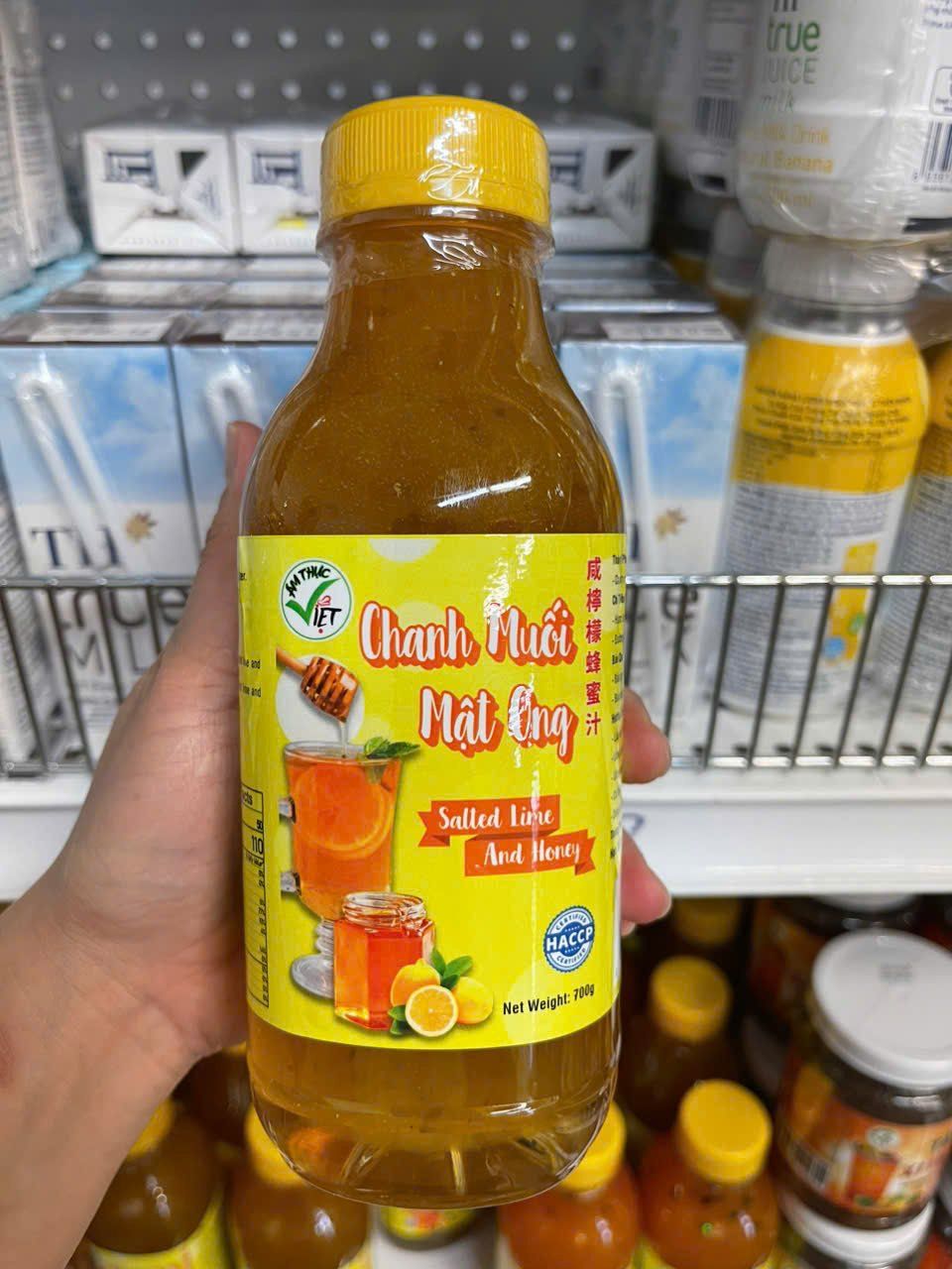  chanh muối mật ong 