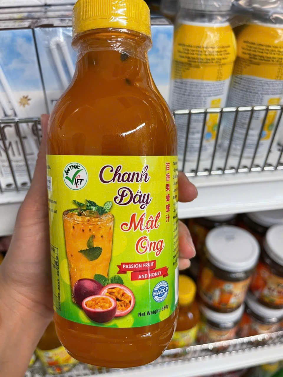 chanh dây mật ong 