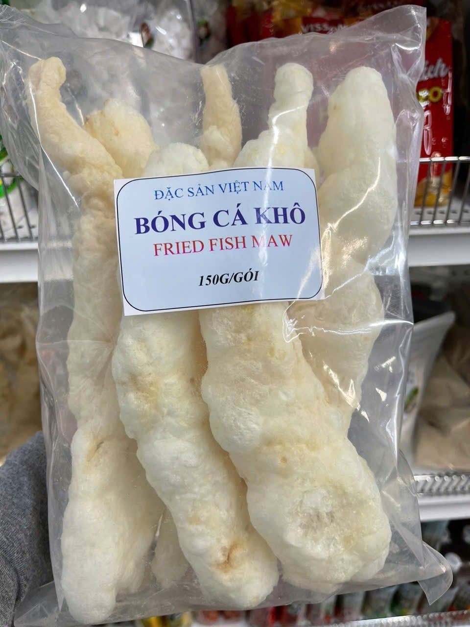  Bóng cá khô 