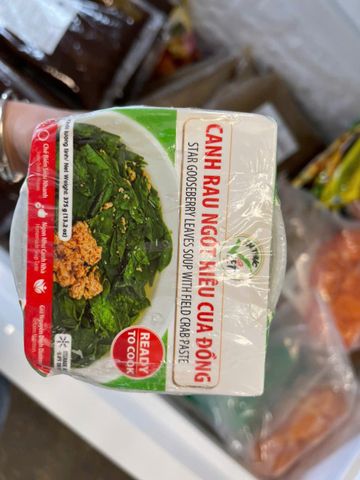  Canh rau ngót riêu cua đồng 