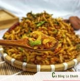  Cá bống tỏi ớt lá chanh. 