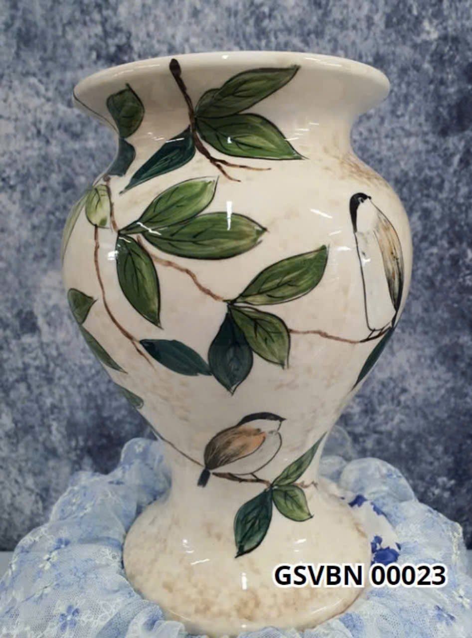  HU 883 VẼ CÀNH ÔLIU VÀ 2 CHIM 