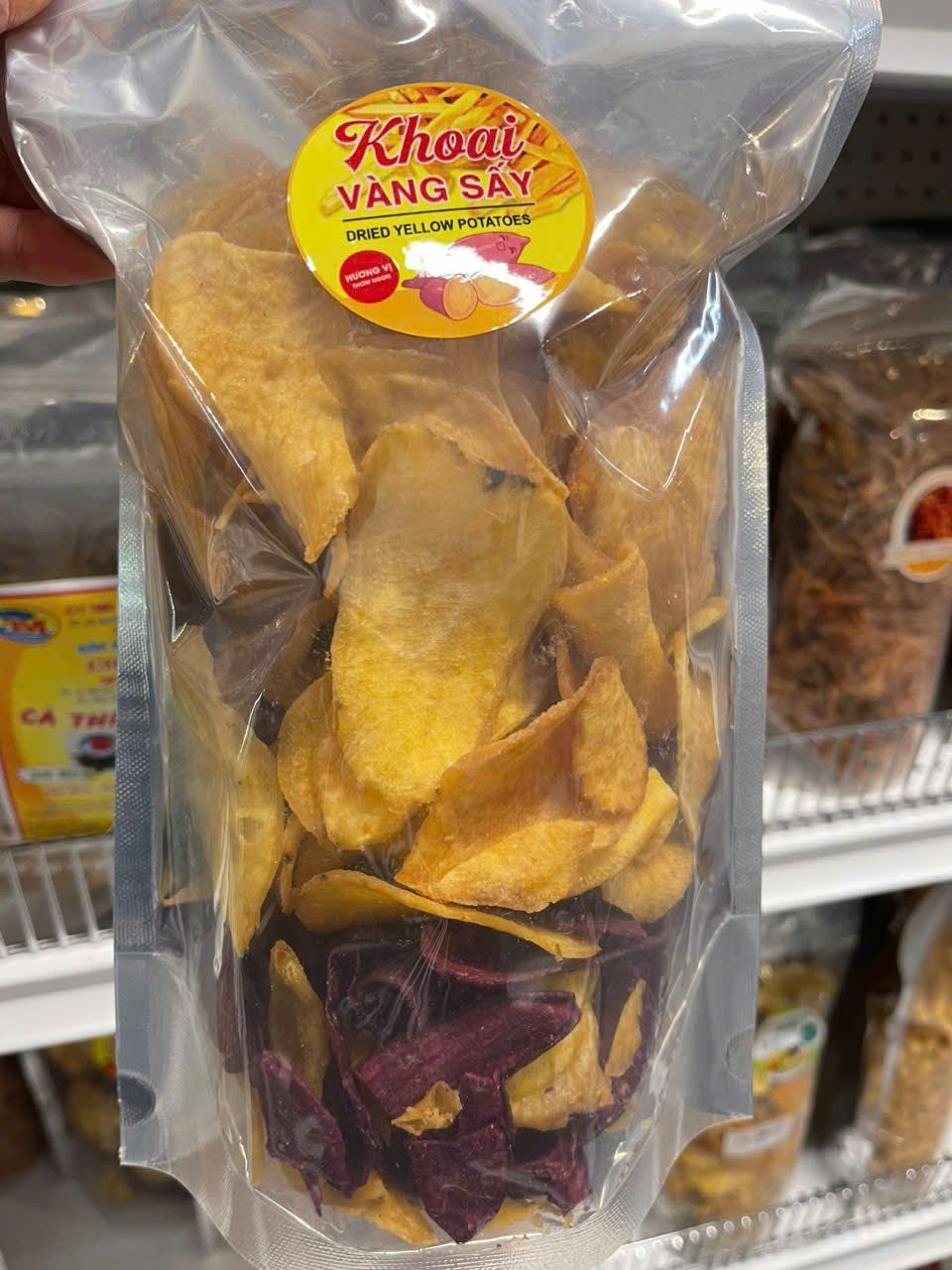  khoai vàng sấy 