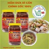  mắm dưa cà dì cẩn* 