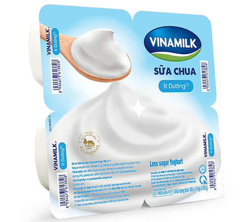  Sữa chua vinamilk ít đường 
