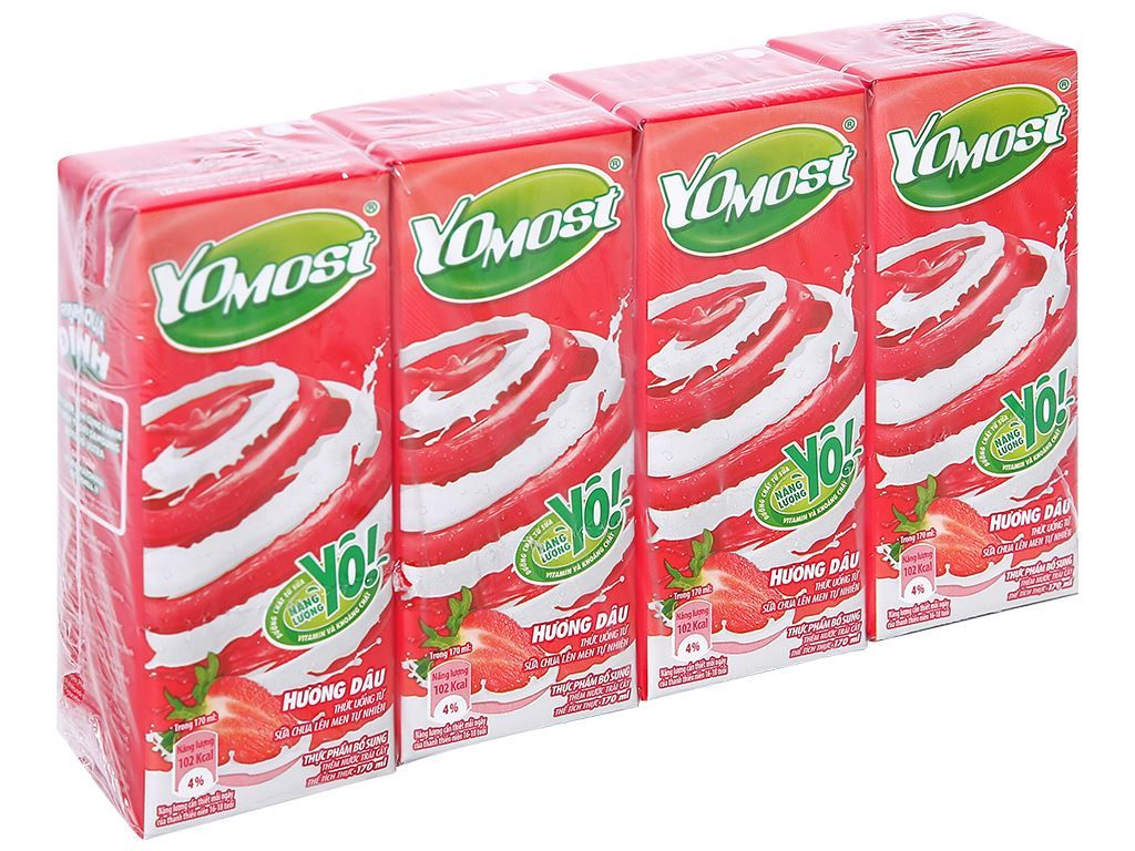  Sữa Yomost dâu 