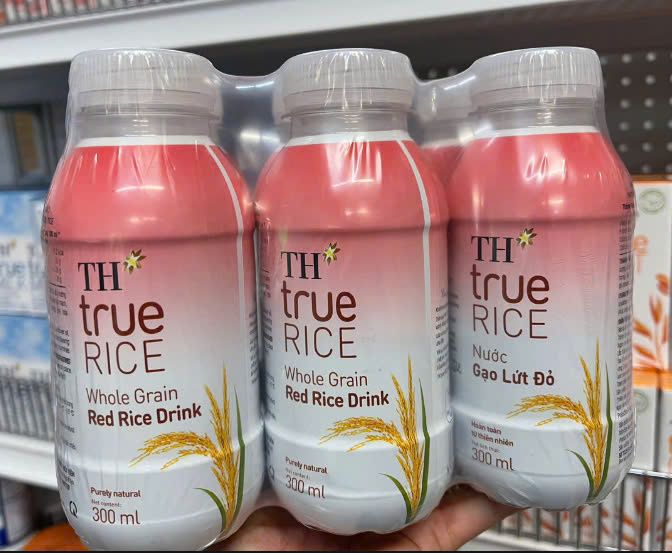  Nước gạo lứt đỏ TH True Rice 300ml 