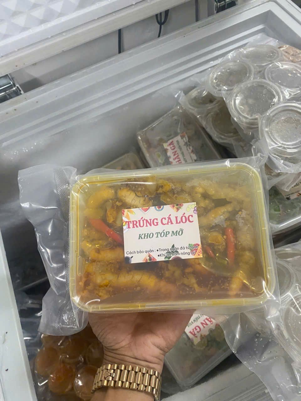 Trứng Cá Lóc Kho Tiêu 