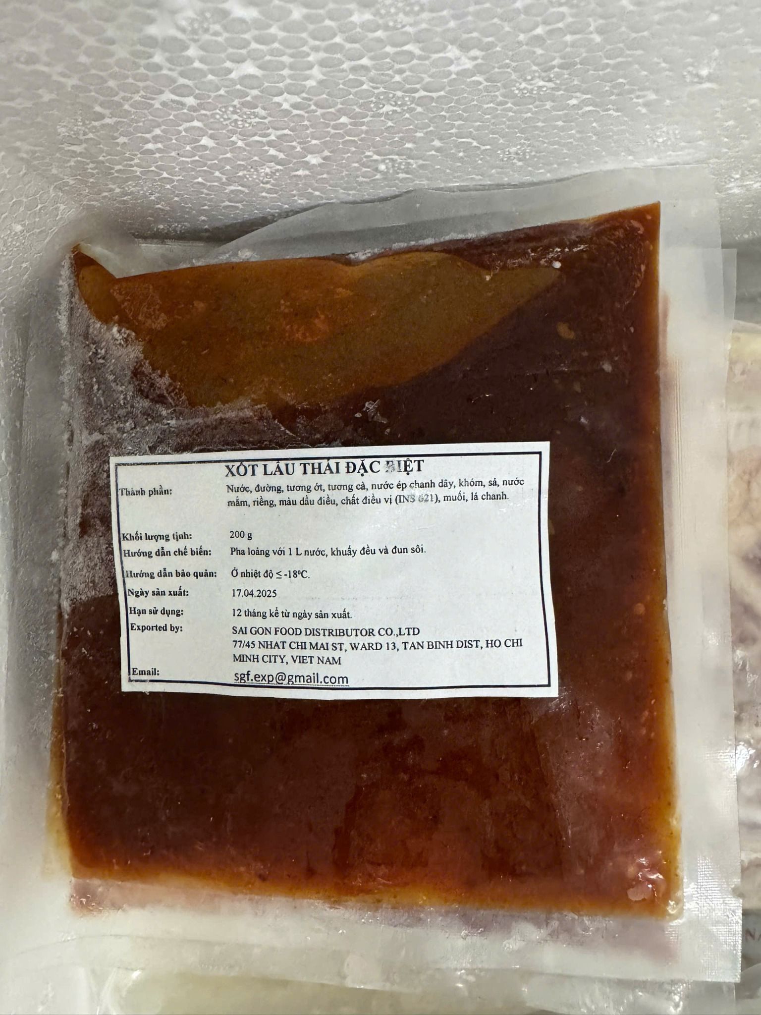  Gói sốt lẩu Thái 