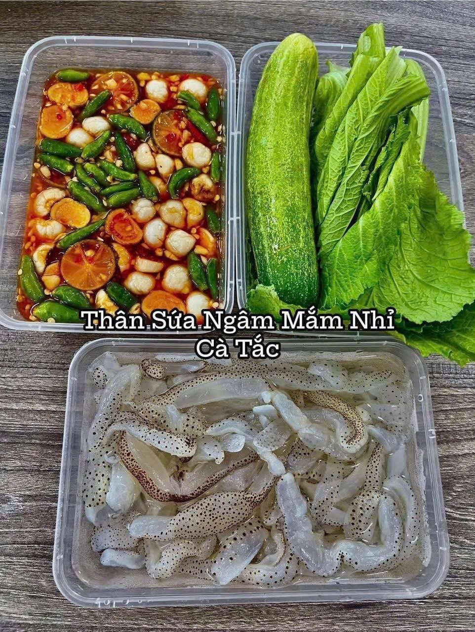  sứa ngam mắm nhĩ 