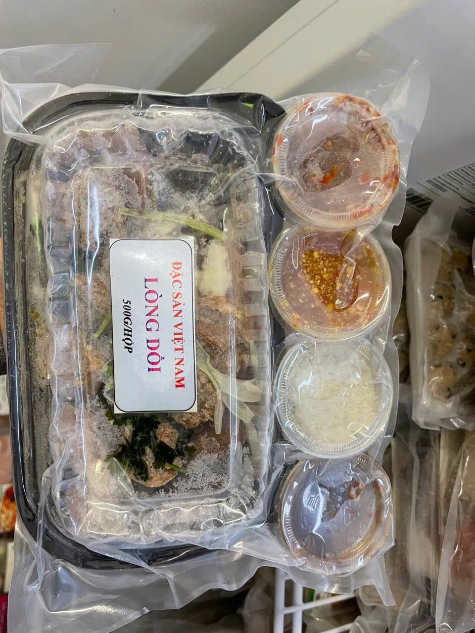  Lòng - Dồi heo luộc 