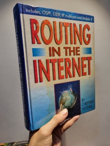  Routing in the Internet - Christian Huitema 