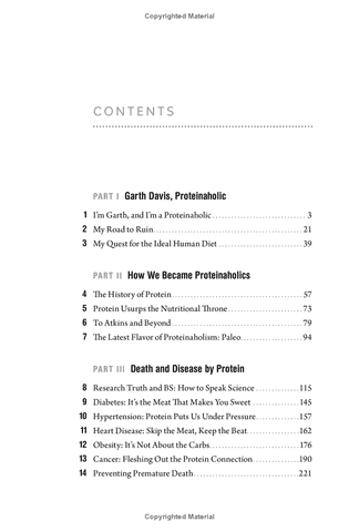  PROTEINAHOLIC: HOW OUR OBSESSION WITH MEAT IS KILLING US AND WHAT WE CAN DO ABOUT IT - GARTH DAVIS, M.D WITH HOWARD JACOBSON, Ph.D 