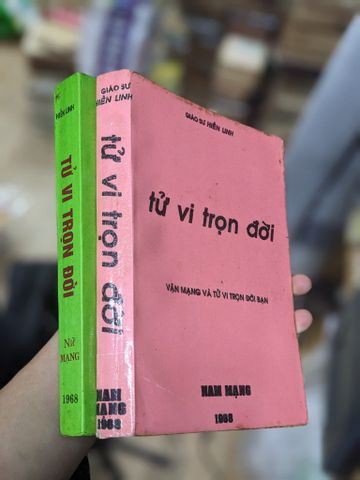  Tử vi trọn đời - Nữ mạng & Nam mạng ( sách in kéo lụa ) 