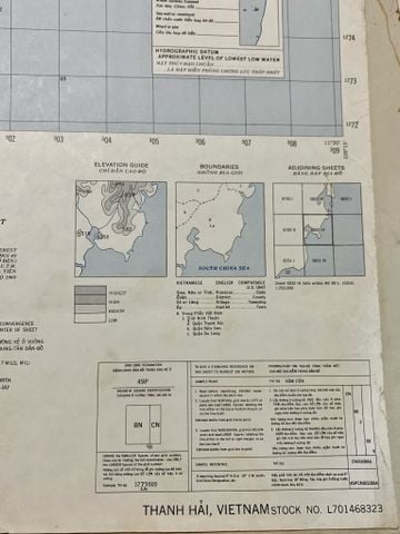Bản Đồ Xưa Trước 75: 6832 III - Thanh Hải