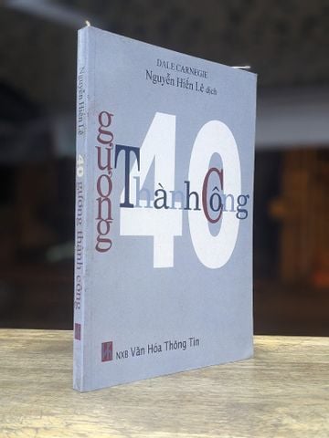  Bốn mươi gương thành công - Nguyễn Hiến Lê dịch 
