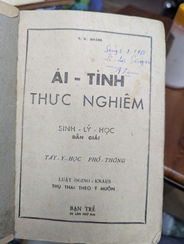  Ái Tình Thực Nghiệm - V.n. Hoàng 
