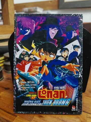  Truyện Tiểu Thuyết Thám Tử Lừng Danh Conan - Những Giây Cuối Cùng Tới Thiên Đường 
