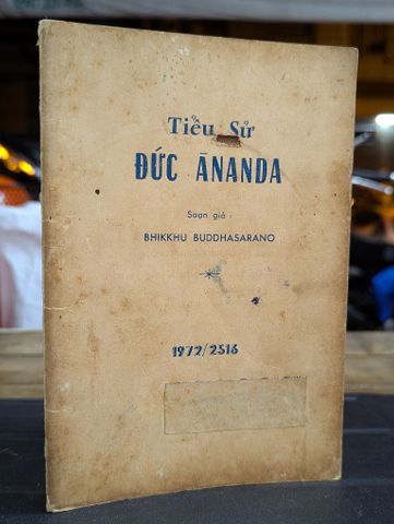  TIỂU SỬ ĐỨC ANANDA - BHIKKHU BUDDHASARANO 