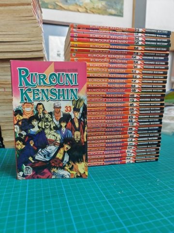  TRUYỆN TRANH Lãng Khách Rurouni Kenshin full bộ 33 Tập 