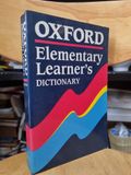  OXFORD ELEMENTARY LEARNER'S DICTIONARY 