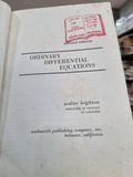  ORDINARY DIFFERENTIAL EQUATIONS (2ND EDITION) - WALTER LEIGHTON 