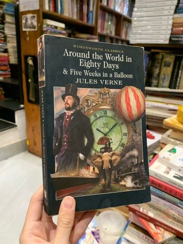  AROUND THE WOLRD IN EIGHTY DAYS & FIVE WEEKS IN A BALLOON - Jules Verne 