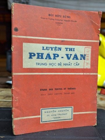  Luyện Thi Pháp Văn Trung Học Đệ Nhất Cấp - Bùi Hữu Sủng 