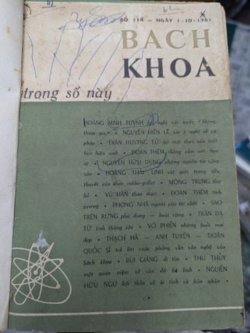  TẠP CHÍ BÁCH KHOA (114,133,134,135,136,137,138 ĐÓNG CHUNG ) 