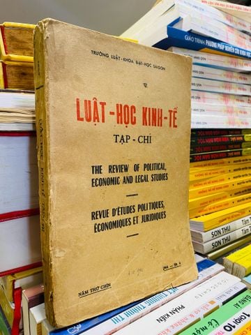  Luật Học Kinh Tế Tạp Chí Trước 1975 