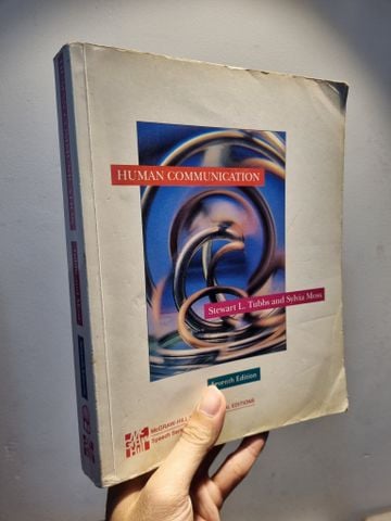 HUMAN COMMUNICATION - Stewart L. Tubbs and Sylvia Moss