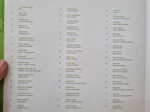  100 TOP HOUSES FROM DOWN UNDER (Edited by ROBYN BEAVER) 