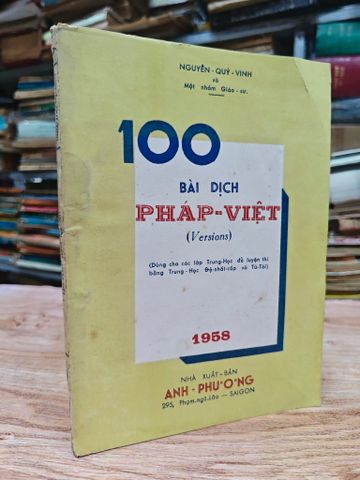  100 Bài Dịch Pháp Việt - Nguyễn Quý Vinh 