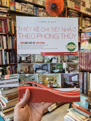  Thiết Kế Chi Tiết Nhà Ở Theo Phong Thủy : Bộ 4 Cuốn (Quyển Đỏ - Quyển Cam - Quyển Xanh lá cây - Quyển Xanh da trời) 