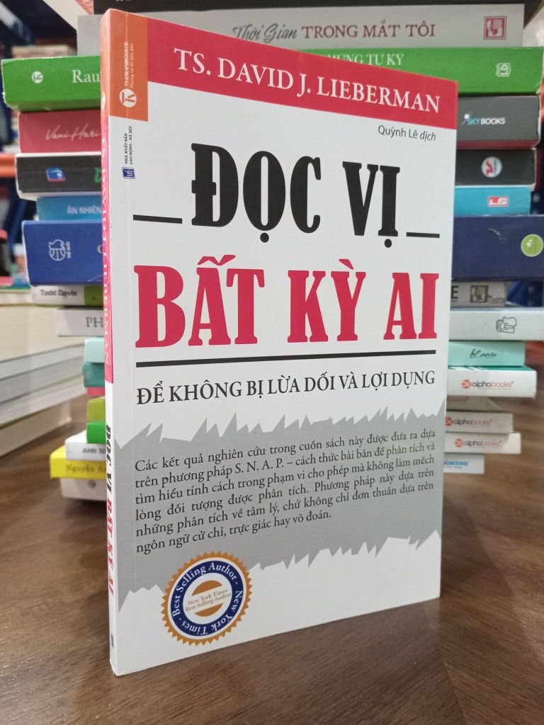  Đọc Vị Bất Kỳ Ai - Ts. David J.lieberman 
