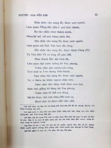  Nguyệt hoa vấn đáp - Hoàng Văn Suất phiên âm và chú giải ( có phần phụ lục nguyên văn chữ hán ) 