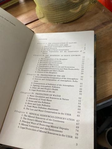  CONSERVATION OF NATURE - L. P. ASTANIN, K. N. BLAGOSKLONOV 