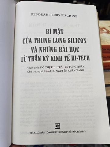  BÍ MẬT CỦA THUNG LŨNG SILICON - DEBORAH PERRY PISCIONE 