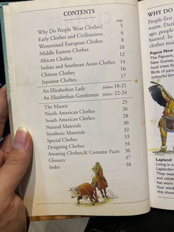  Clothes and Costumes with Foldout 16th Century Fashion 