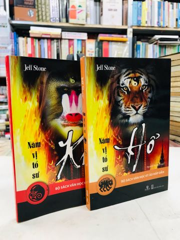  5 vi tổ sư Hổ + Khỉ - Jeff Stone ( combo 2c ) 