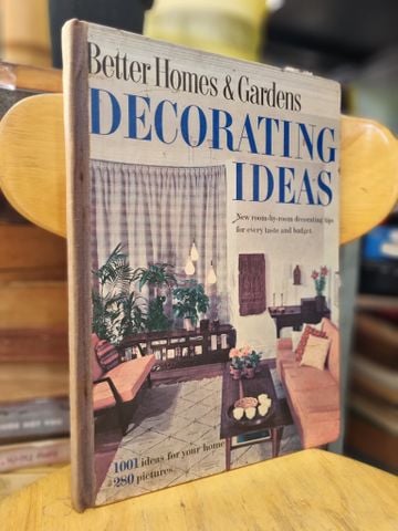  BETTER HOMES & GARDENS - DECORATING IDEAS : NEW ROOM-BY-ROOM DECORATING TIPS FOR EVERY TASTE AND BUDGET 