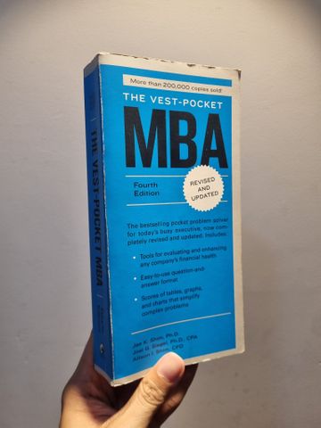  The Vest-pocket Mba - Jae K. Shim, Ph.d. 