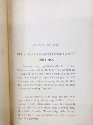 Triết học Descartes - Trần Thái Đỉnh