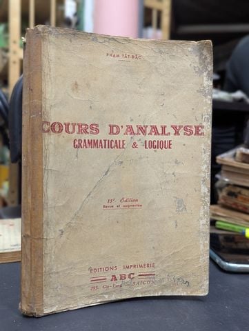  Cours Danalyse Grammaticale & Logique - Phạm Tất Đắc 