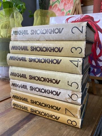  COLLECTED WORKS - MIKHAIL SHOLOKHOV, VOL 2-8 