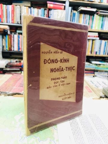 ĐÔNG KINH NGHĨA THỤC - NGUYỄN HIẾN LÊ